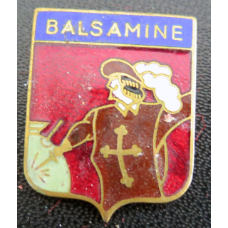 BALSAMINE : Insigne du dragueur Balsamine AUGIS en émail