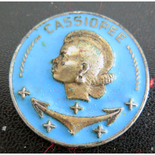 CASSIOPEE : Rondache émaillée du Chasseur de mines Cassiopée FIA