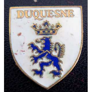 DUQUESNE : Insigne du Croiseur Duquesne en émail