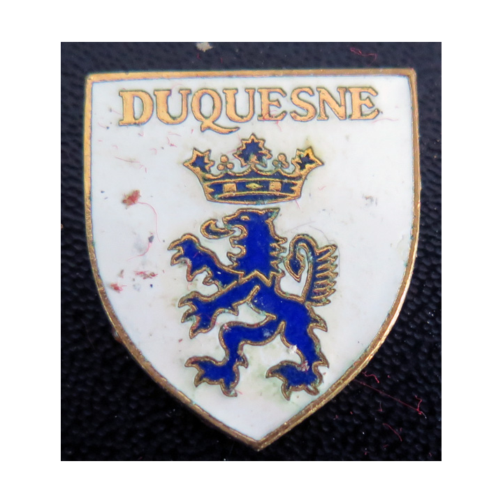 DUQUESNE : Insigne du Croiseur Duquesne en émail
