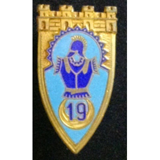 19° RG : 19° RÉGIMENT DU GÉNIE (DRAGO 215) ÉMAIL