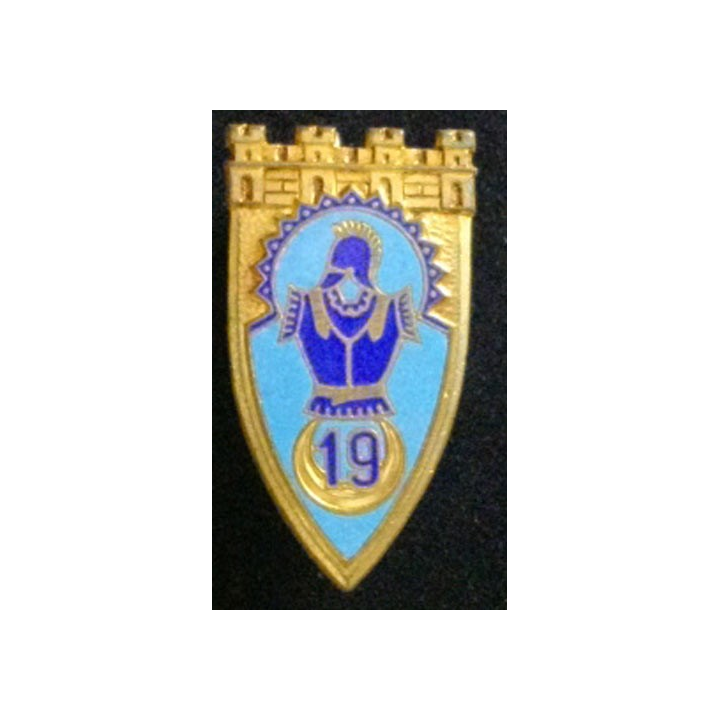 19° RG : 19° RÉGIMENT DU GÉNIE (DRAGO 215) ÉMAIL
