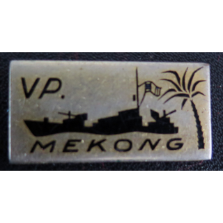 VP MEKONG : insigne de la vedette de Port Mekong Drago Romainville en émail