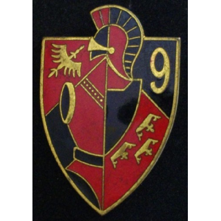9° RG : 9° RÉGIMENT DU GÉNIE (DRAGO 1909) ÉMAIL