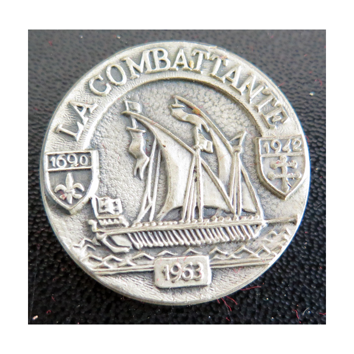LA COMBATTANTE : Rondache type bronze du Patrouilleur La Combattante FIA