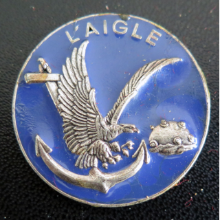 L'AIGLE : Rondache émaillée de l'Aigle FIA