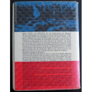 Mon pays la France de Bachaga Boualam aux Editions France-Empire