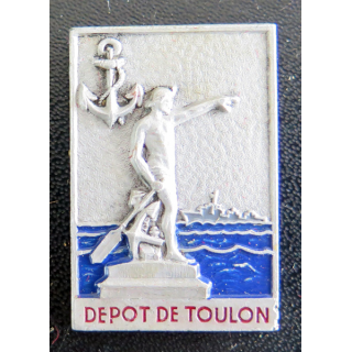 Dépôt de Toulon : insigne du dépôt de Toulon Augis Peint