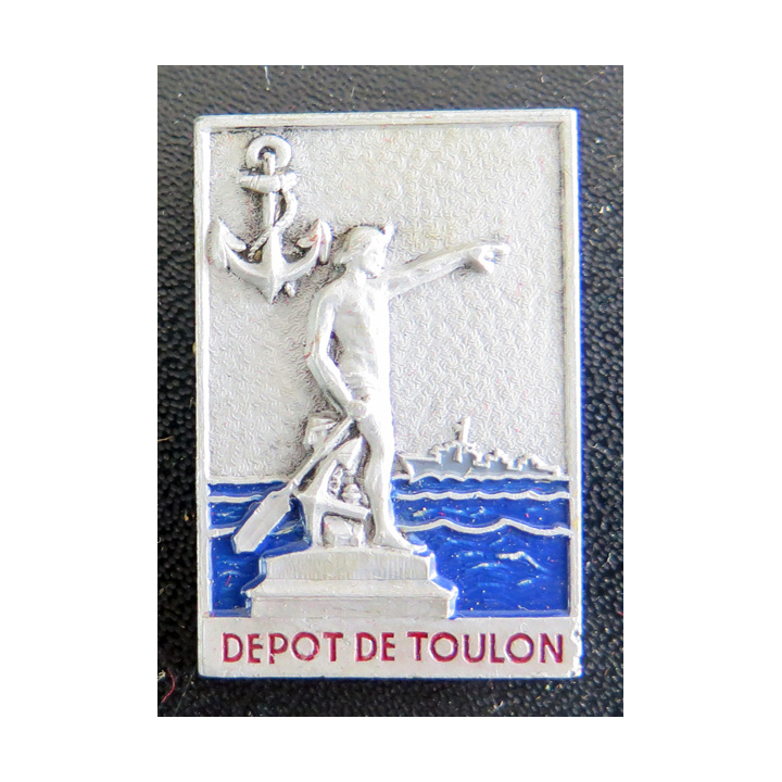 Dépôt de Toulon : insigne du dépôt de Toulon Augis Peint