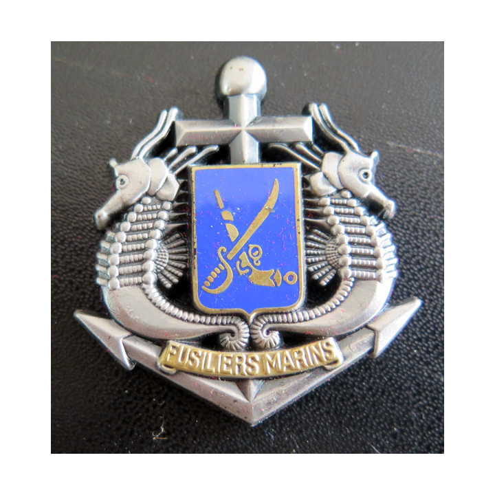 Insigne de béret des fusiliers marins Balme