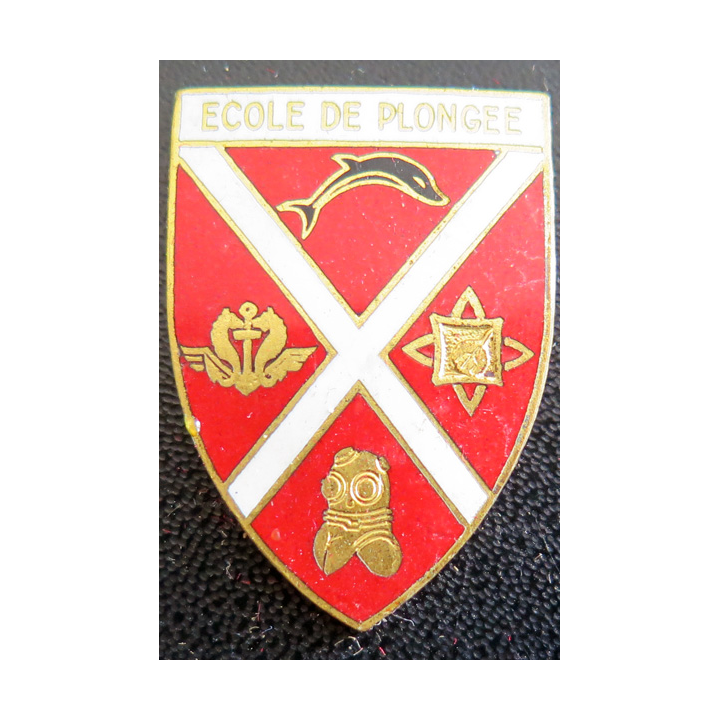 Insigne de l'école de Plongée Augis en émail