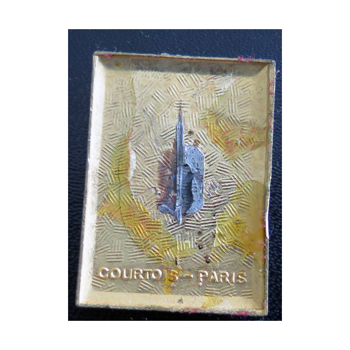 DBFM : Insigne de la demi brigade de fusiliers marins Courtois en émail