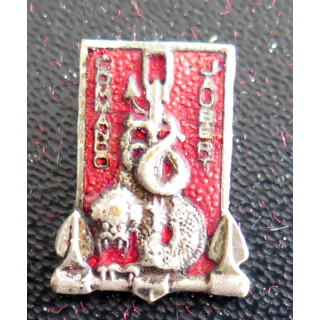 CDO JAUBERT : boutonnière du Commando Jaubert Drago Paris en émail hauteur 1,5 cm