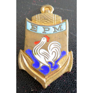 EPM : insigne de l'école des Pupilles de la Marine Drago Paris en émail