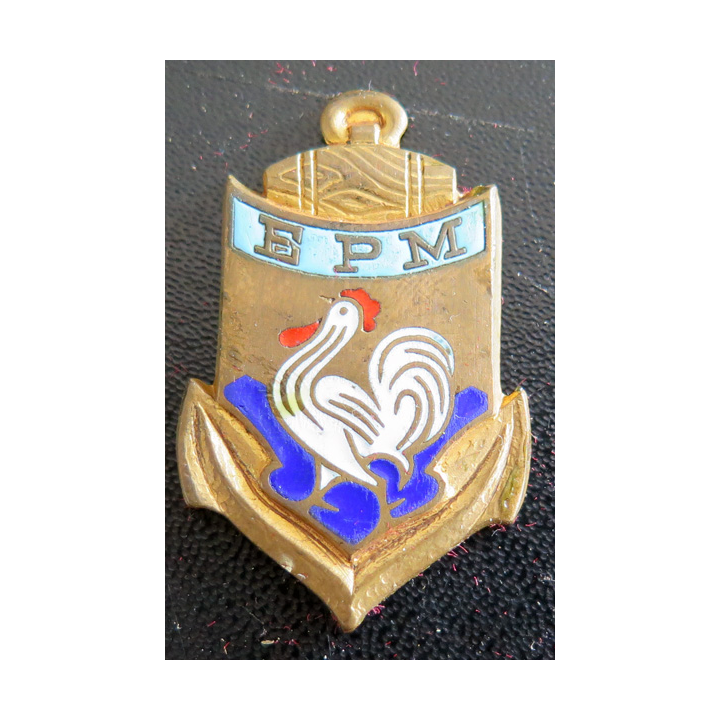 EPM : insigne de l'école des Pupilles de la Marine Drago Paris en émail