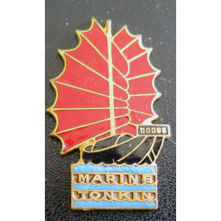MARINE TONKIN : insigne de la Marine au Tonkin Arthus Bertrand Paris en émail