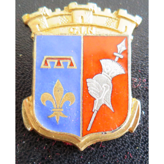 CIN : insigne du centre d'instruction naval de Saint Mandrier FIA en émail