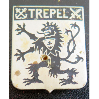 TREPEL : insigne du Commando Trepel type 4 Arthus Bertrand Paris en émail