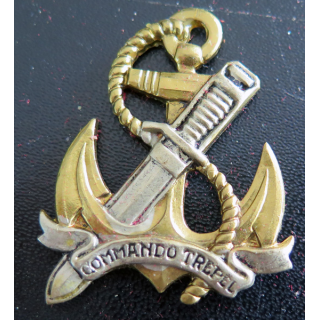 TREPEL : insigne du Commando Trepel type 2 Drago Paris retirage dos doré