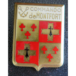 DE MONTFORT : insigne du Commando De Montforl type 3 Drago Paris
