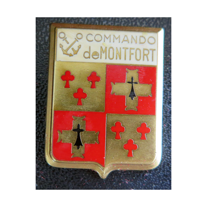 DE MONTFORT : insigne du Commando De Montforl type 3 Drago Paris