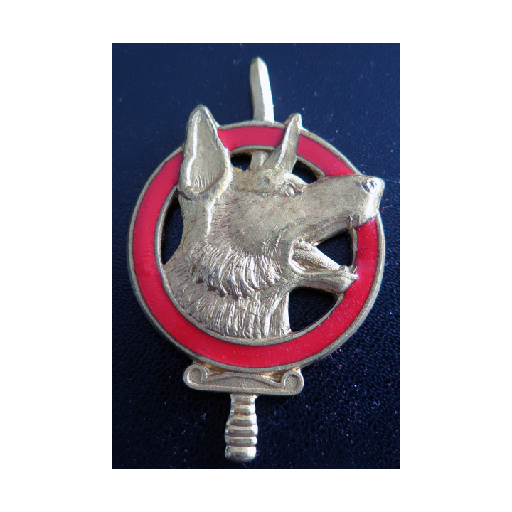 MAITRE CHIEN : insigne du brevet de Maître Chien Drago Paris GS 46
