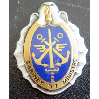 CAB MINDEF : insigne du cabinet du ministre de la défense Drago G. 2984