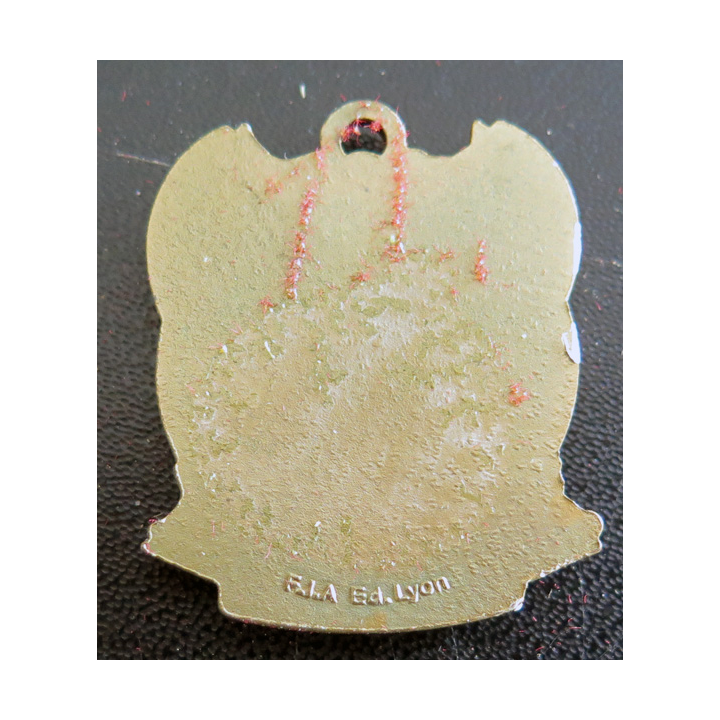 Insigne de l'école de plongée mine et 2 hippocampes FIA en bronze