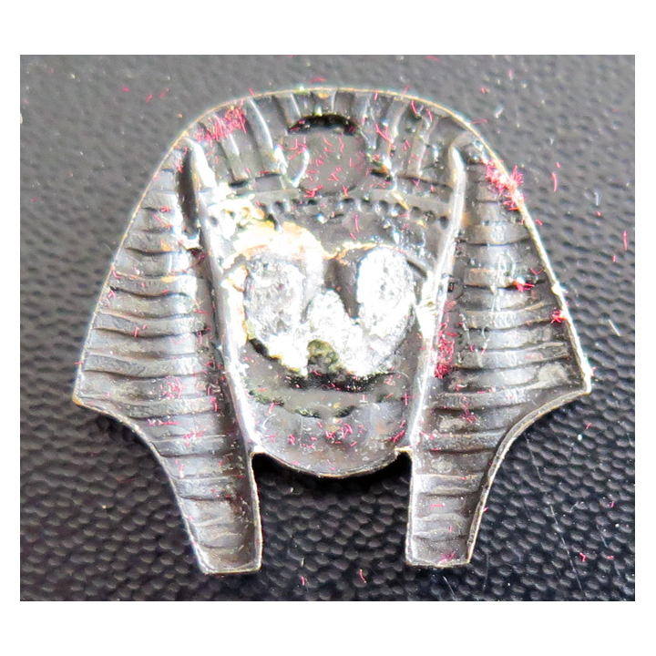 Insigne du brevet d'interprète en métal bronzé matricé 22 mm