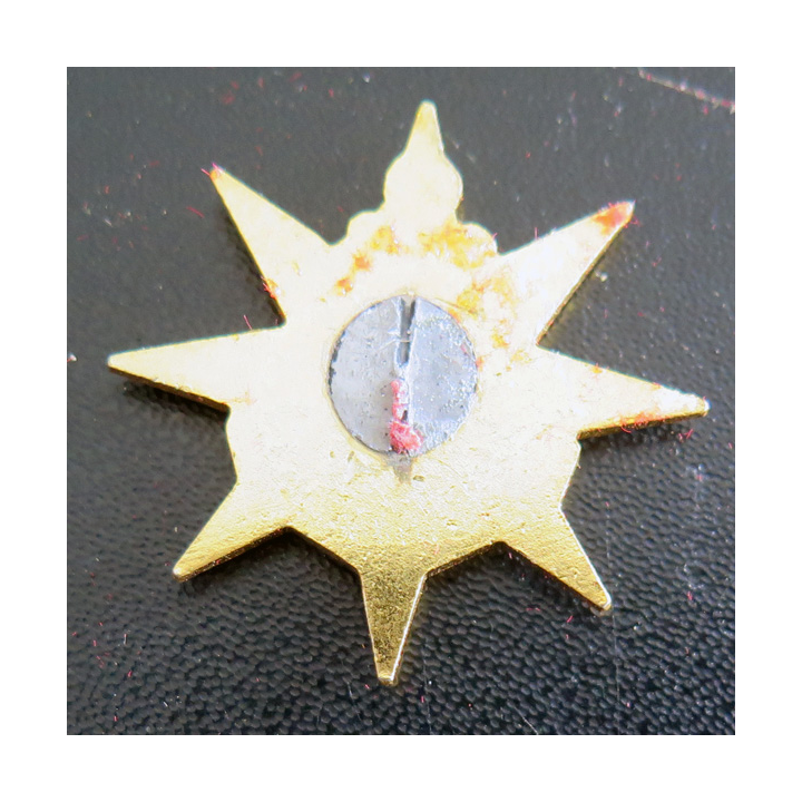 ESSA : insigne de l'école du service de santé des armées de Bordeaux en émail