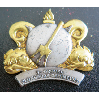 3° GPD : insigne du 3° groupe de plongeurs démineurs Drago Paris