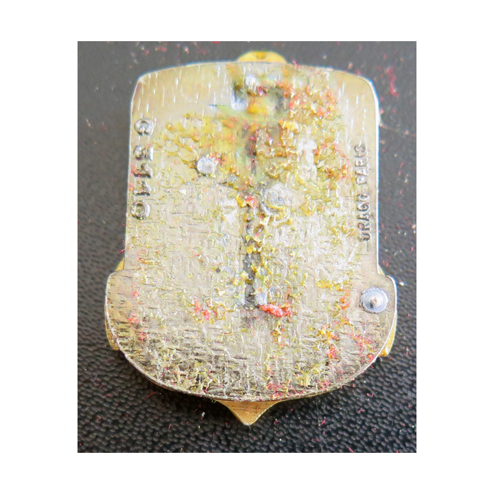 HA CALMETTE : insigne de l'hôpital des armées Calmette Drago Paris G. 3110