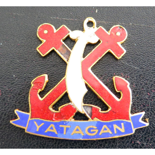 CDO YATAGAN : insigne du Commandu Yatagan Arthus Bertrand Paris éclats d'émail
