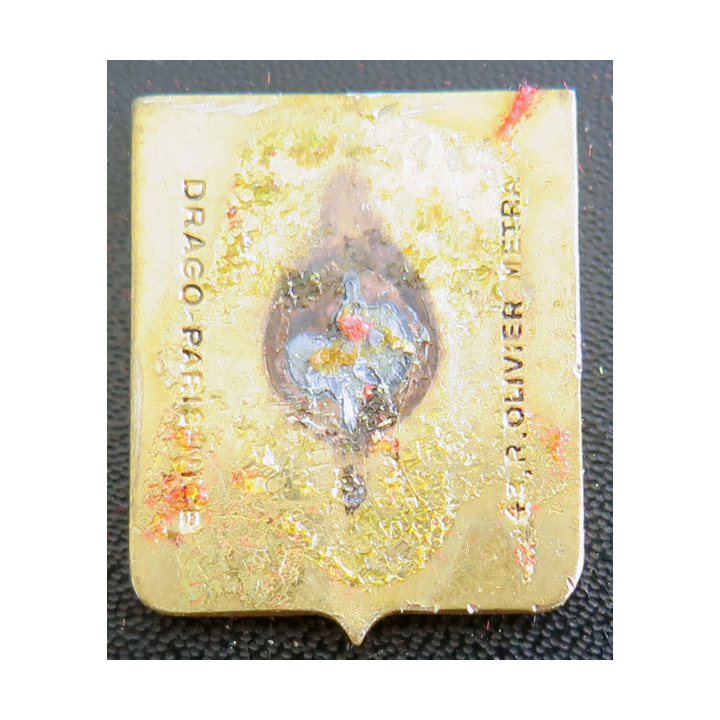 CDO MARINE NORD VIETNAM : insigne des commandos marine Nord Viet Nam Drago Olivier Métra en émail