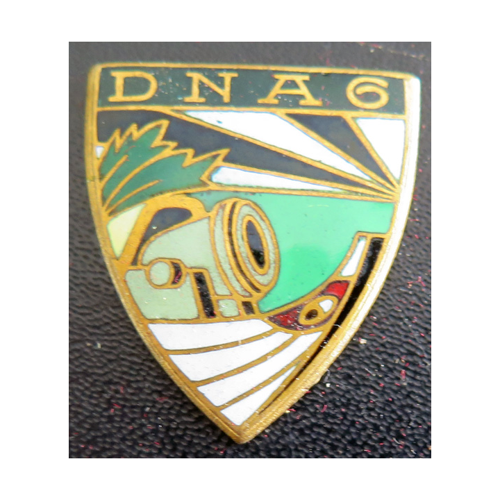 6° DNA : insigne de la 6° division navale d'assaut Drago Olivier Métra en émail
