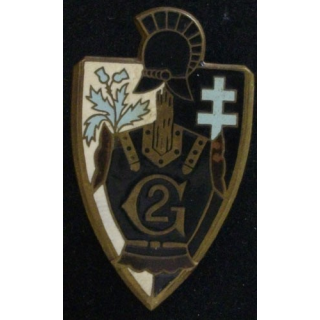 2° régiment du génie de fabrication Arémail en émail