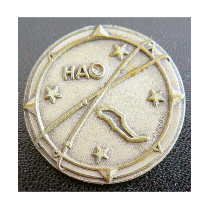 HAO : rondache argentée de la base aérienne 185 HAO