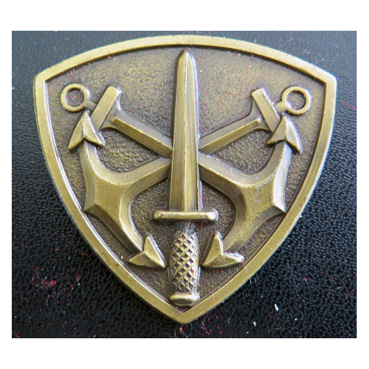 CDO MARINE : insigne de béret de commando marine Drago Paris