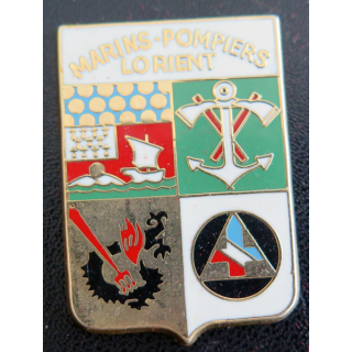 MP LORIENT : insigne des marins pompiers de Lorient Ballard