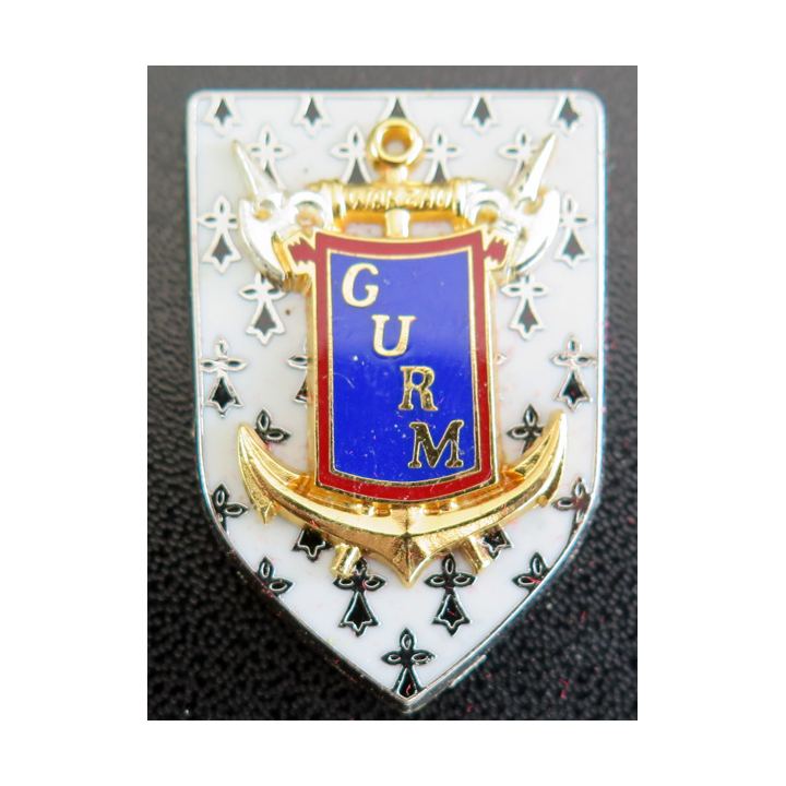 Insigne du Groupe Unité de Réserve de la Marine Balme Saumur