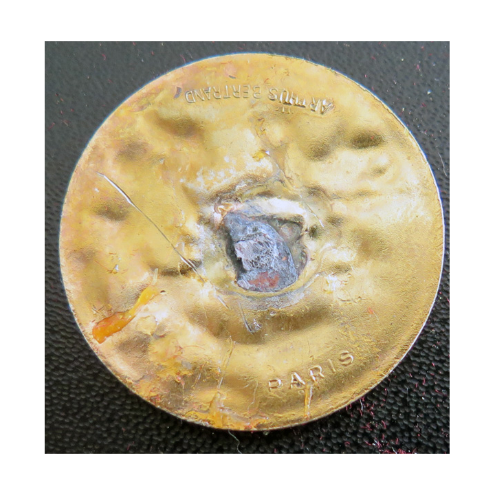 CTM ROSNAY : insigne du centre des transmissions Marine de Rosnay Arthus Bertrand Paris
