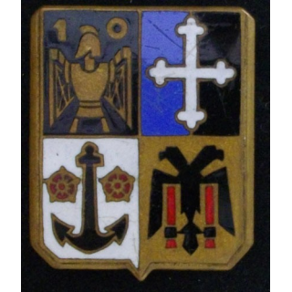 10° RG : 10° RÉGIMENT DU GÉNIE (DRAGO OM) ÉMAIL