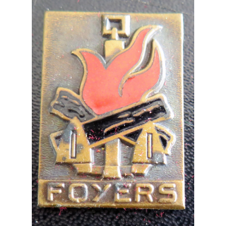 FOYERS : insigne des foyers de la Marine en émail