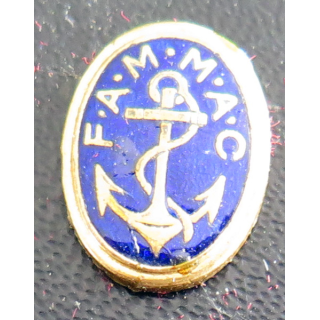 FAMMAC : épinglette de la fédération des anciens marins et marins anciens combattants en émail