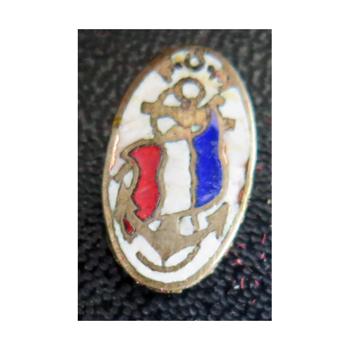 FOM : Pin's de la fédération des officiers mariniers Drago Paris en émail