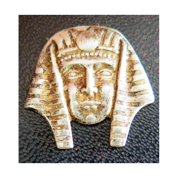 Insigne du brevet d'interprète en métal argenté matricé 22 mm