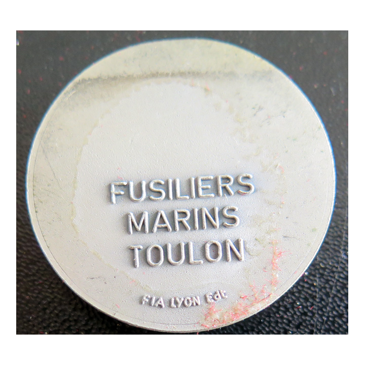 FUMACO TOULON : médaille des fusiliers marins Toulon FIA