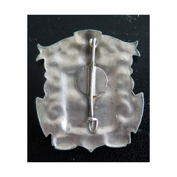 JEAN BART : insigne du bâtiment de ligne Jean Bart  plein en émail