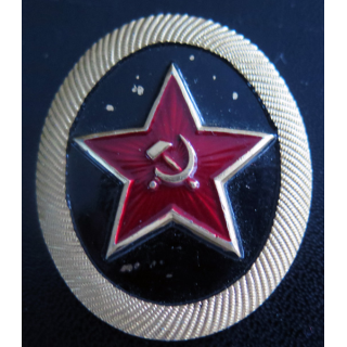 RUSSIE : insigne métallique de béret du corps des marines russes