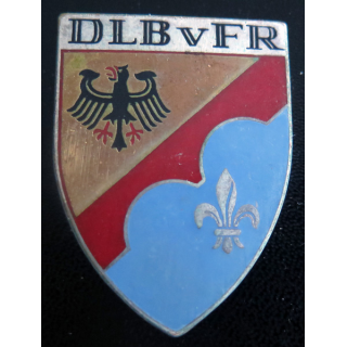 DLB v FR : insigne fraco allemand de la division DLB v FR